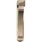 Ekena Millwork Legacy Arts and Crafts Rough Sawn Bracket w/ Offset Brace, Douglas Fir, 6"W x 34"D x 34"H BKT0604X34X34LEC03RDF - alternate 4